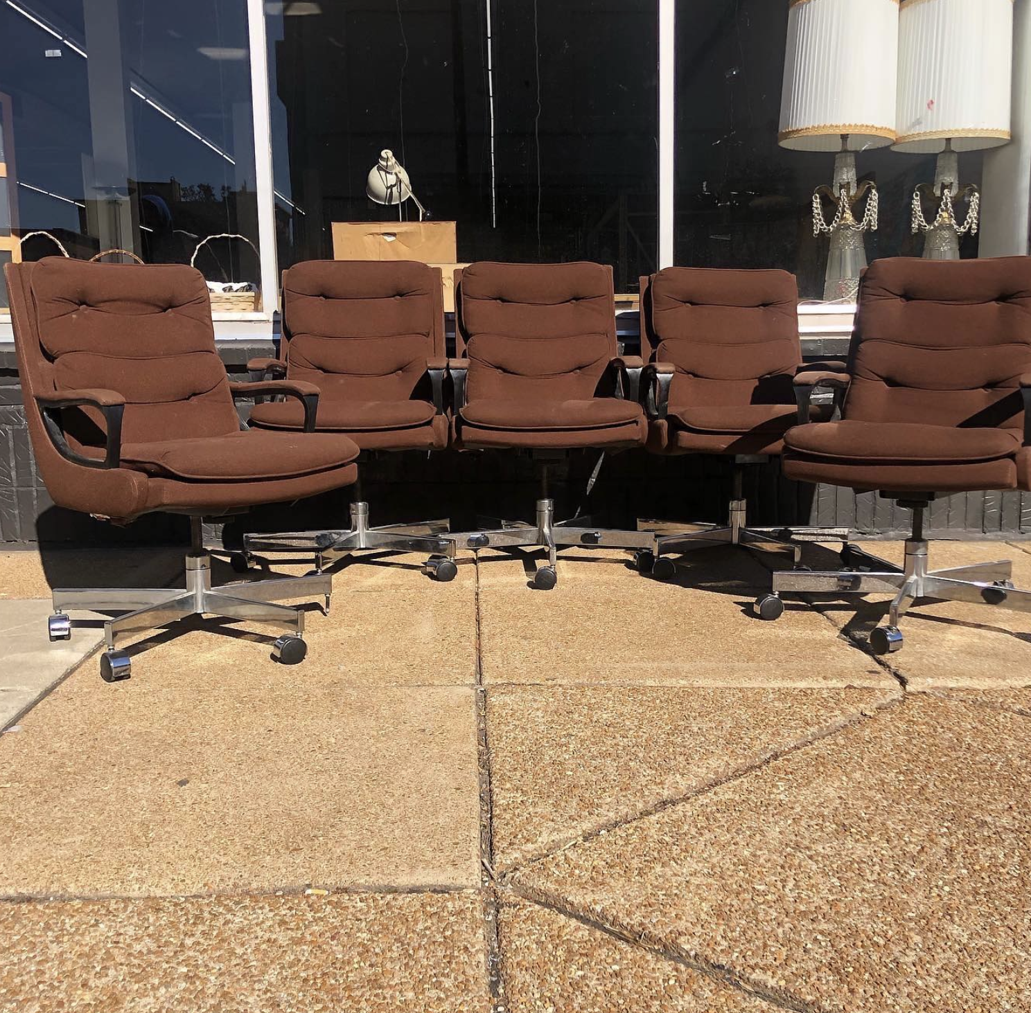 Vintage La-Z-boy Desk Chairs | Sojeffretro On Cherokee