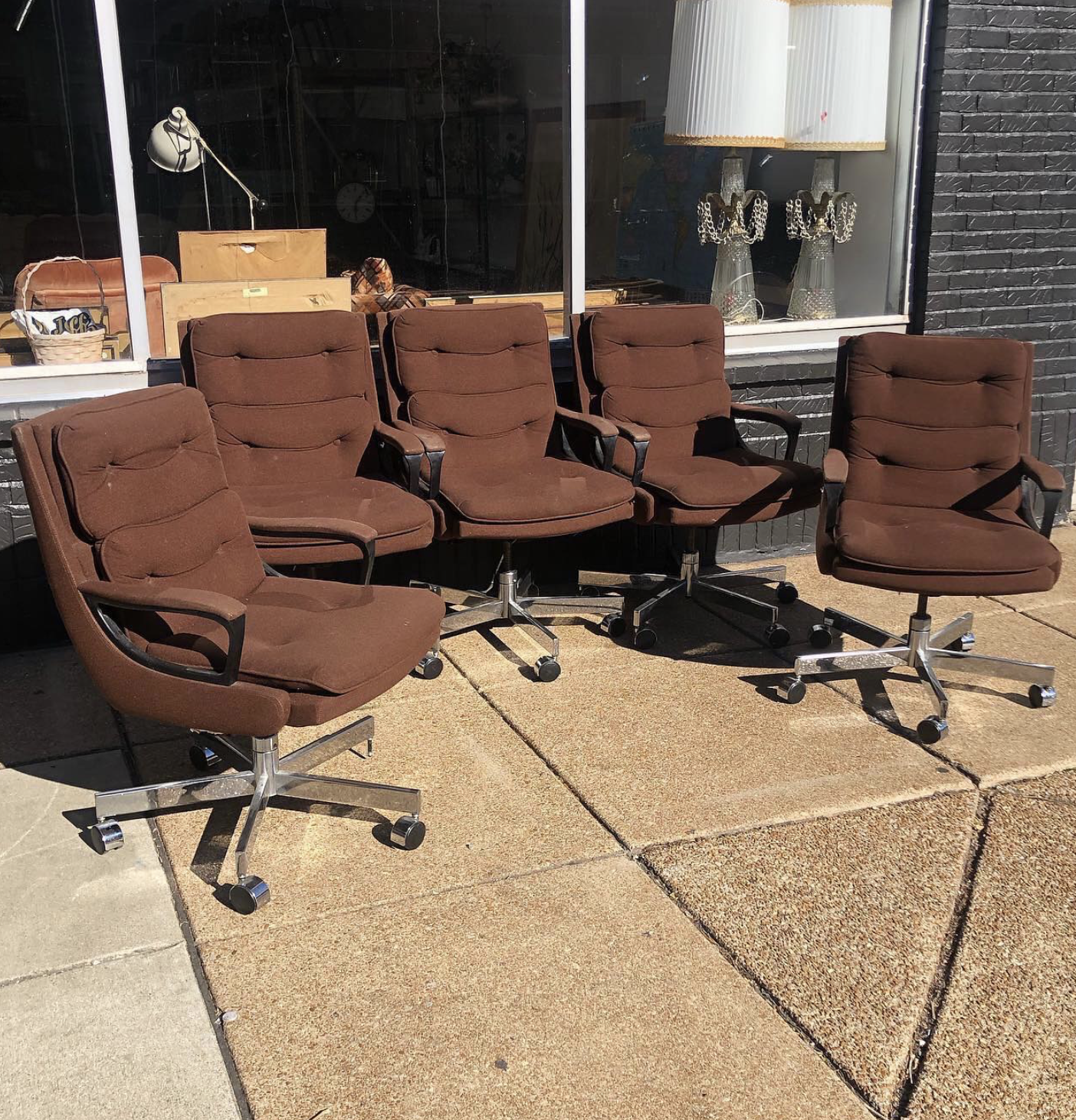 Vintage La-Z-boy Desk Chairs | Sojeffretro On Cherokee